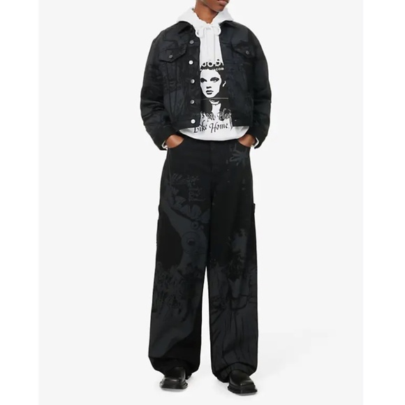 ISO ISO MARC JACOBS X THE WIZARD OF OZ WIDE LEG DENIM - Picture 3 of 3